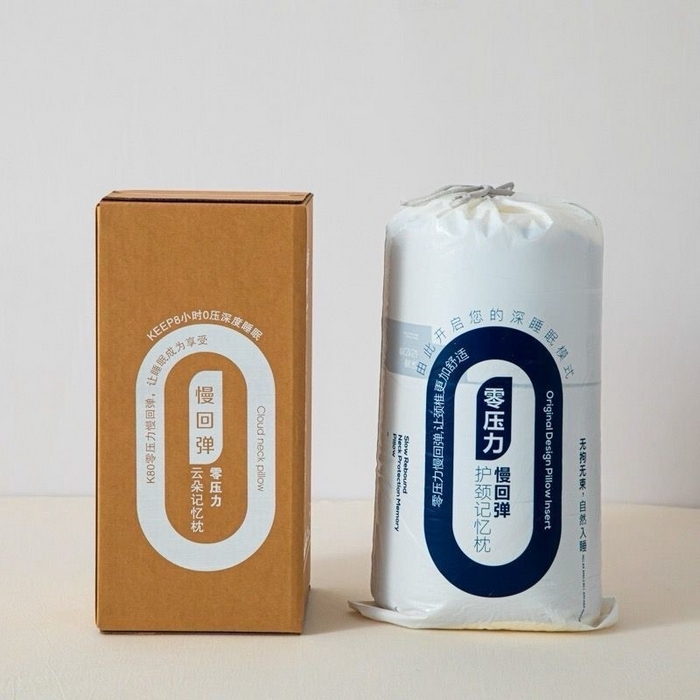 91家纺网 家纺一手货源 找家纺 咏绒家纺工厂店 2025新款亚朵酒店同款零压力记忆枕 枕芯+内套 白色