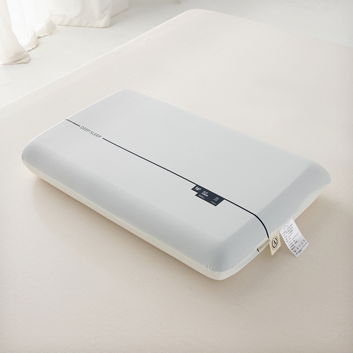 91家纺网 家纺一手货源 找家纺 咏绒家纺工厂店 2025新款亚朵酒店同款零压力记忆枕 枕芯+内套 白色