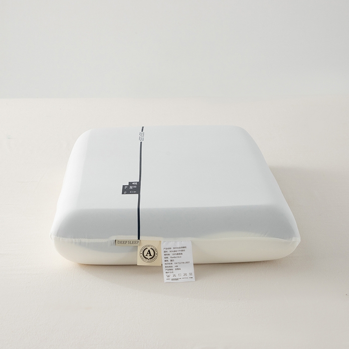 91家纺网 家纺一手货源 找家纺 咏绒家纺工厂店 2025新款亚朵酒店同款零压力记忆枕 枕芯+内套 白色