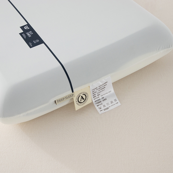 91家纺网 家纺一手货源 找家纺 咏绒家纺工厂店 2025新款亚朵酒店同款零压力记忆枕 枕芯+内套 白色