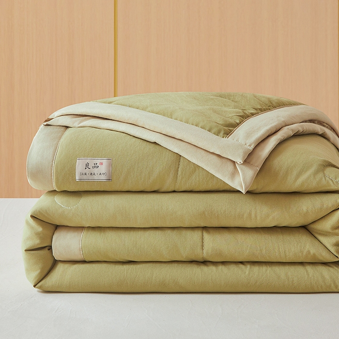 91家纺网 家纺一手货源 找家纺 咏绒家纺工厂店 2025春夏新款7A抗菌水洗棉大豆夏被夏凉被空调被 7A马卡龙