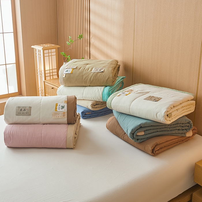 咏绒家纺工厂店 2025春夏新款7A抗菌水洗棉大豆夏被夏凉被空调被 组合图仅供展示