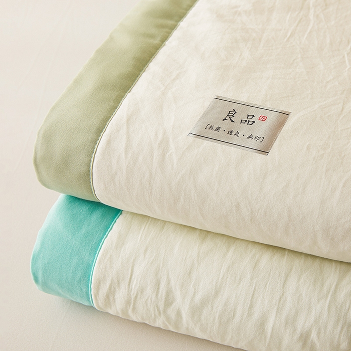 91家纺网 家纺一手货源 找家纺 咏绒家纺工厂店 2025春夏新款7A抗菌水洗棉大豆夏被夏凉被空调被 组合图仅供展示