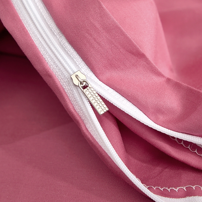 91家纺网 家纺一手货源 找家纺 晶缦家纺 2025新款纯棉喷气全棉13376刺绣四件套 梦境幽兰-豆沙