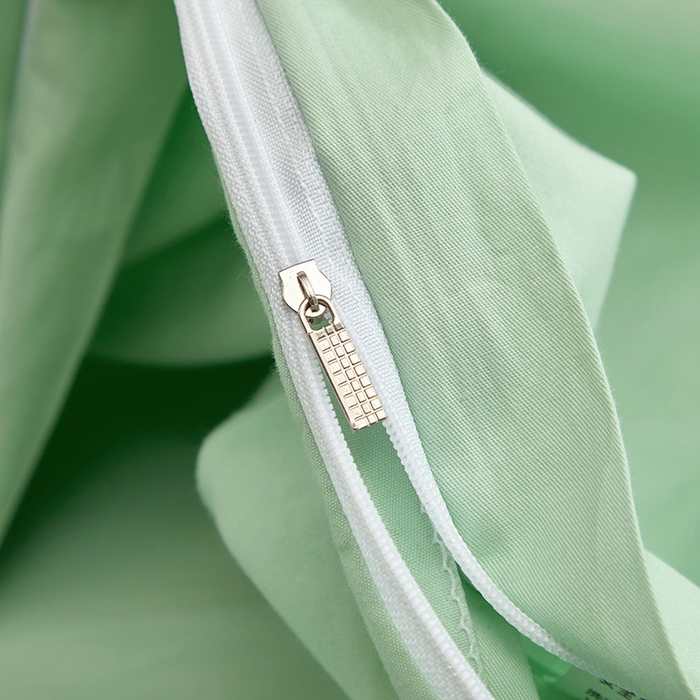 91家纺网 家纺一手货源 找家纺 晶缦家纺 2025新款纯棉喷气全棉13376刺绣四件套 梦境幽兰-清新绿