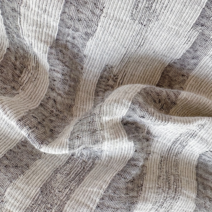 91家纺网 家纺一手货源 找家纺 菡宝 2025新款a类母婴级全棉色织三层纱提花被套纯棉被罩四件套支持定做定制尺寸 艾瑞-灰