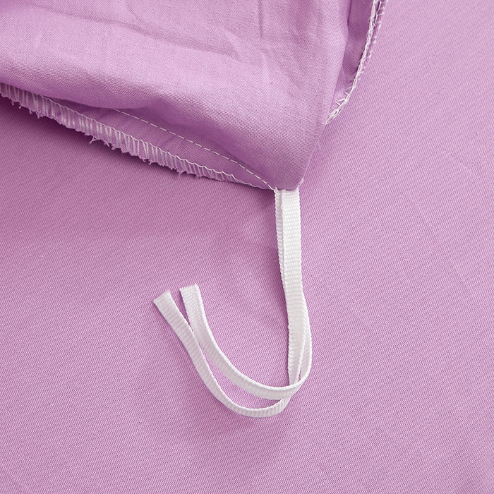 91家纺网 家纺一手货源 找家纺 晶缦家纺 2025新款纯棉喷气全棉13376刺绣四件套 梦境幽兰-优雅紫