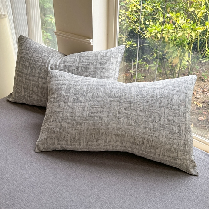 91家纺网 家纺一手货源 找家纺 菡宝 2025新款a类母婴级全棉色织三层纱提花被套纯棉被罩四件套支持定做定制尺寸 米亚-灰