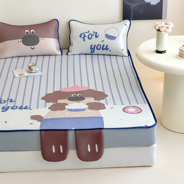 91家纺网 家纺一手货源 找家纺 （总）澳萝拉 2025新款异形冰藤席数码印花系列席子凉席-风格二