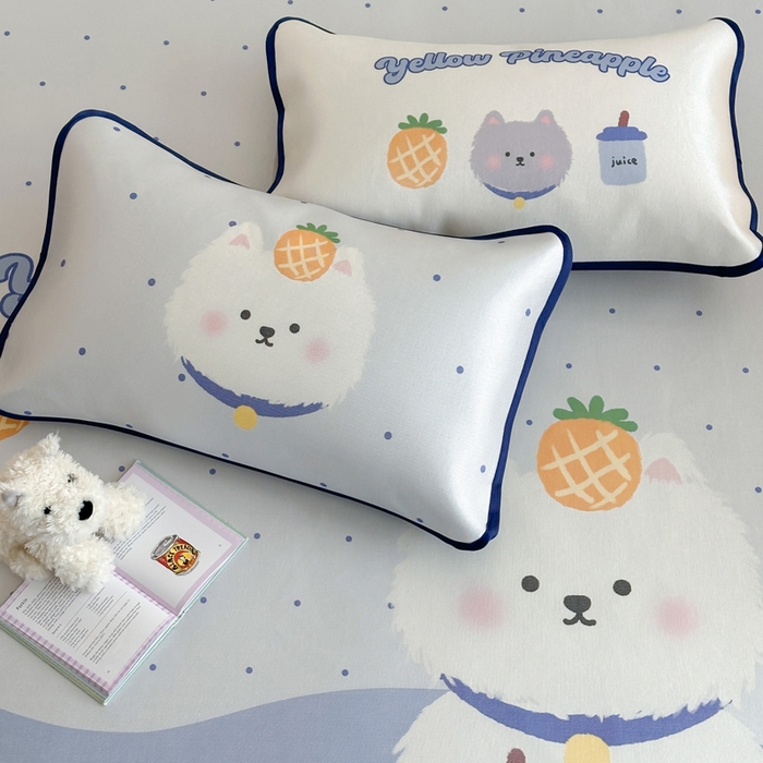 91家纺网 家纺一手货源 找家纺 澳萝拉 2025新款异形冰藤席数码印花系列席子凉席-风格二 喜欢你（床席款）