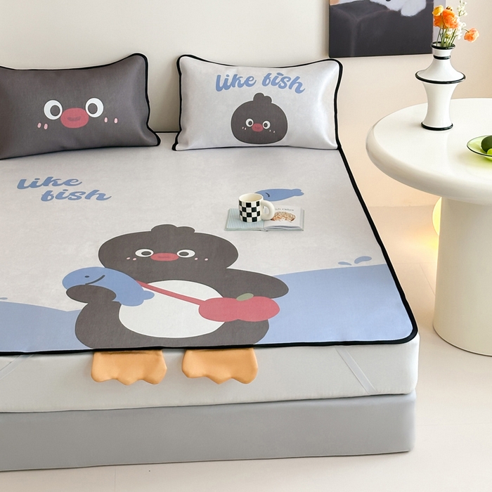 91家纺网 家纺一手货源 找家纺 （总）澳萝拉 2025新款异形冰藤席数码印花系列席子凉席-风格二