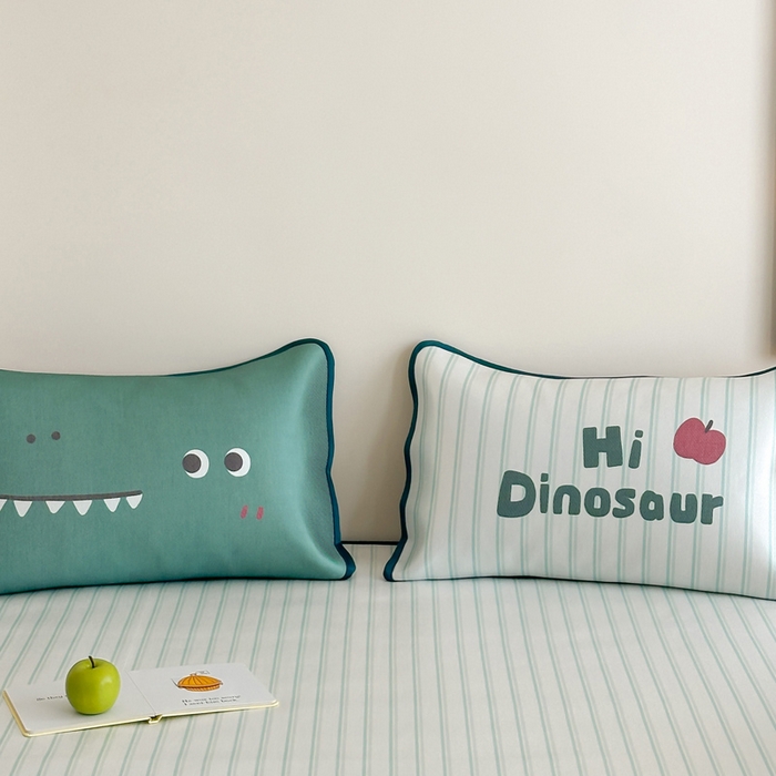 91家纺网 家纺一手货源 找家纺 澳萝拉 2025新款异形冰藤席数码印花系列席子凉席-风格二 萌萌龙龙（床席款）