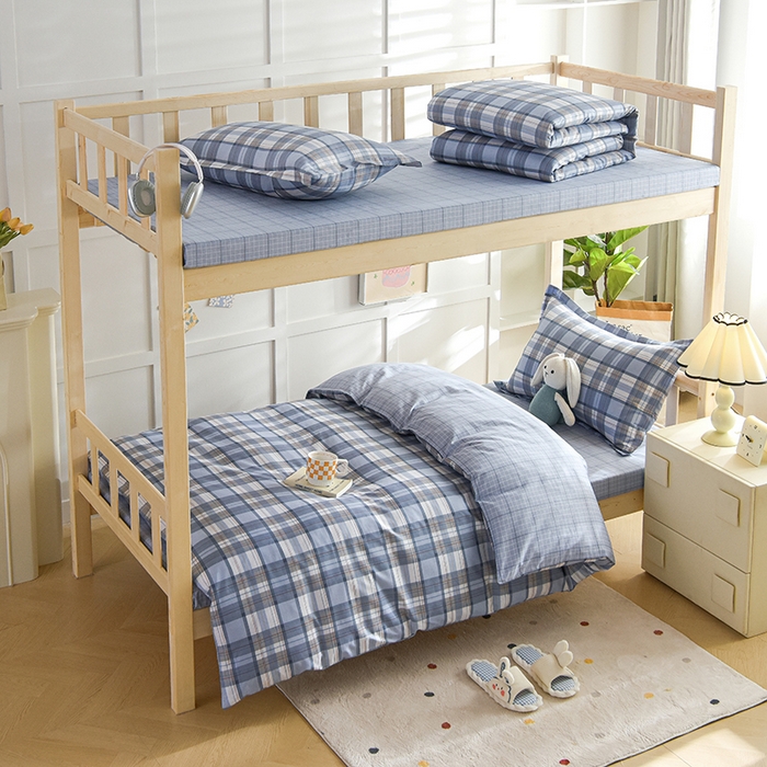 91家纺网 家纺一手货源 找家纺 （总）鑫宇 2025全棉13372床单款印花学生三件套2