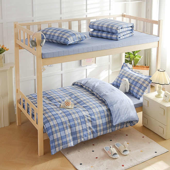 91家纺网 家纺一手货源 找家纺 （总）鑫宇 2025全棉13372床单款印花学生三件套2