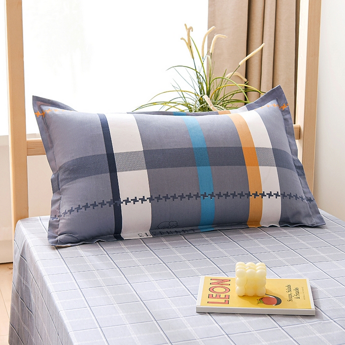 91家纺网 家纺一手货源 找家纺 鑫宇 2025全棉13372床单款印花学生三件套 安迪丝-灰