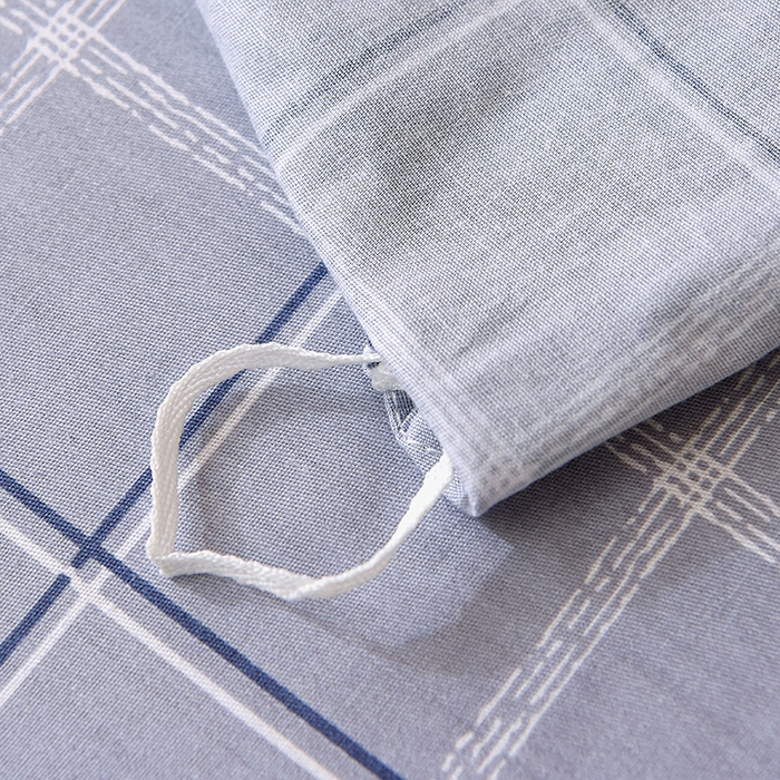 91家纺网 家纺一手货源 找家纺 鑫宇 2025全棉13372床单款印花学生三件套 安迪丝-灰