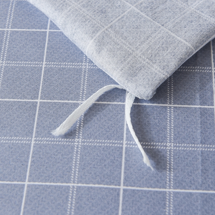 91家纺网 家纺一手货源 找家纺 鑫宇 2025全棉13372床单款印花学生三件套 向往生活-灰