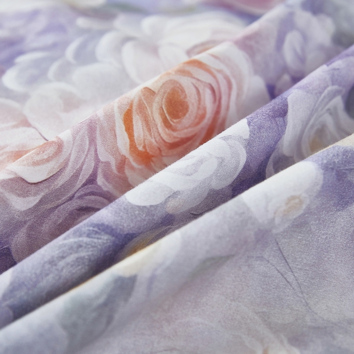 91家纺网 家纺一手货源 找家纺 （总）雲归梦 2025春夏新款全棉纯棉5D数码印花四件套