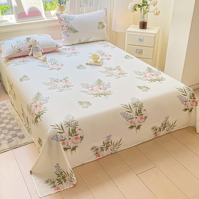 91家纺网 家纺一手货源 找家纺 （总）黑马家居 2025新款全棉纯棉印花单床单床单单件