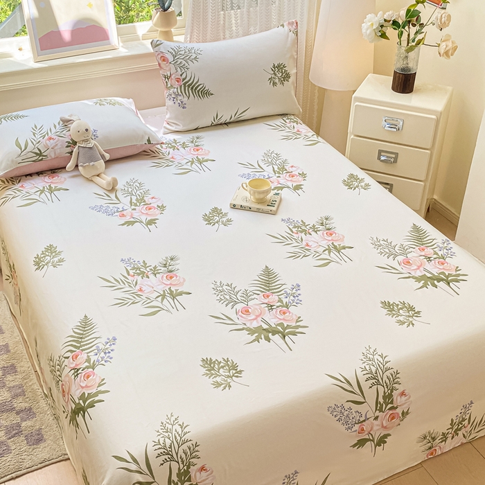 91家纺网 家纺一手货源 找家纺 （总）黑马家居 2025新款全棉纯棉印花单床单床单单件