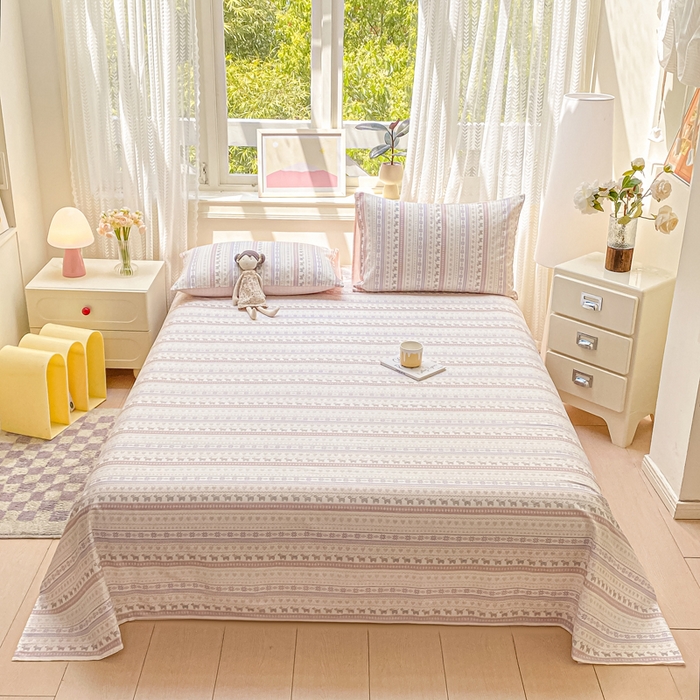 91家纺网 家纺一手货源 找家纺 （总）黑马家居 2025新款全棉纯棉印花单床单床单单件