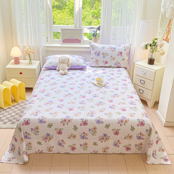 91家纺网 家纺一手货源 找家纺 （总）黑马家居 2025新款全棉纯棉印花单床单床单单件