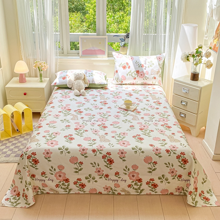 91家纺网 家纺一手货源 找家纺 （总）黑马家居 2025新款全棉纯棉印花单床单床单单件