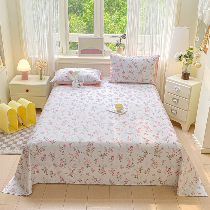 91家纺网 家纺一手货源 找家纺 （总）黑马家居 2025新款全棉纯棉印花单床单床单单件