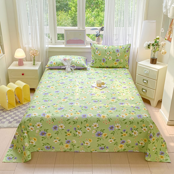 91家纺网 家纺一手货源 找家纺 （总）黑马家居 2025新款全棉纯棉印花单床单床单单件