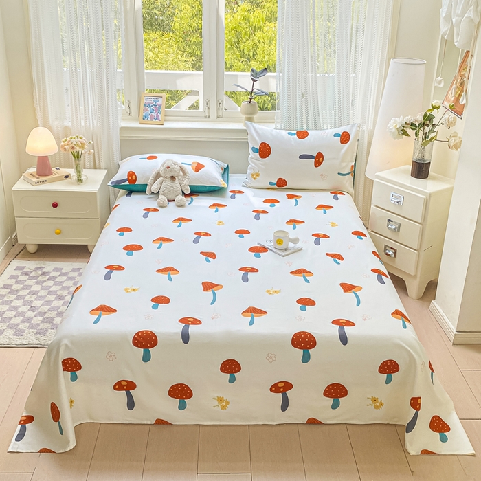 91家纺网 家纺一手货源 找家纺 （总）黑马家居 2025新款全棉纯棉印花单床单床单单件