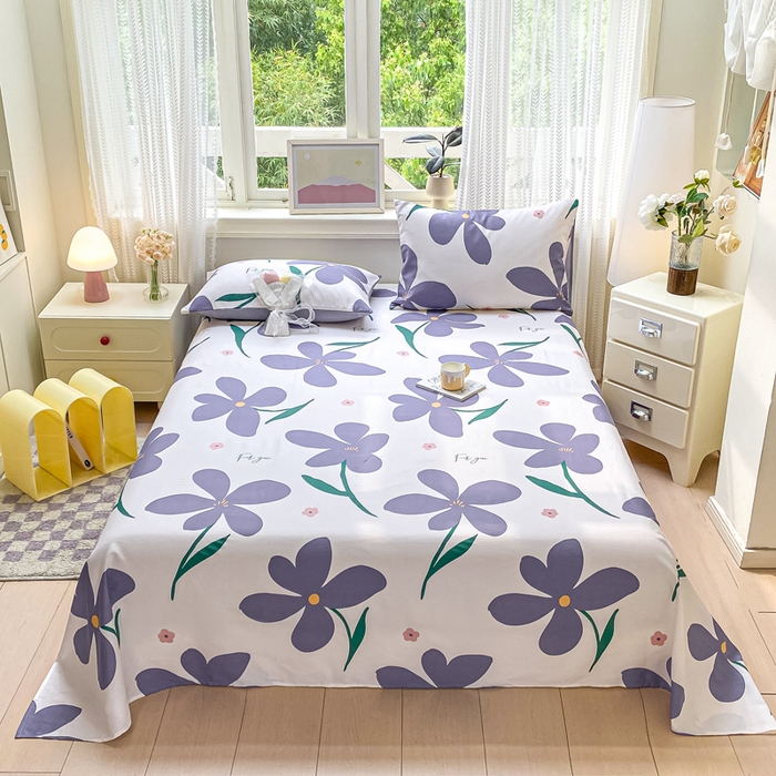 91家纺网 家纺一手货源 找家纺 （总）黑马家居 2025新款全棉纯棉印花单床单床单单件