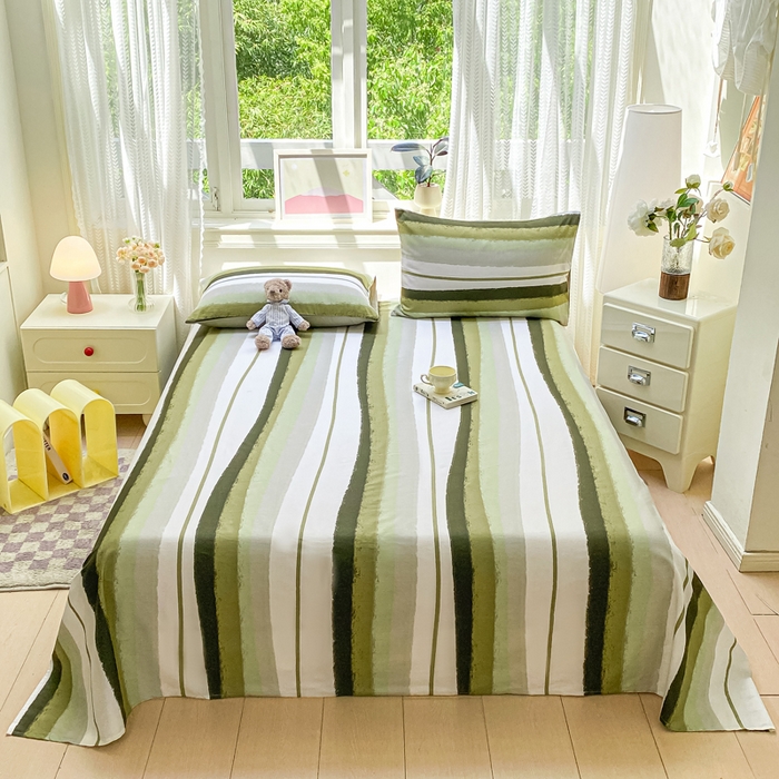 黑马家居 2025新款全棉纯棉印花单床单床单单件 罗马假日