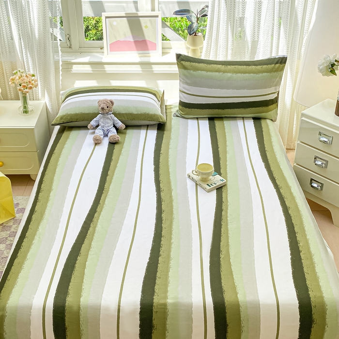 91家纺网 家纺一手货源 找家纺 黑马家居 2025新款全棉纯棉印花单床单床单单件 罗马假日