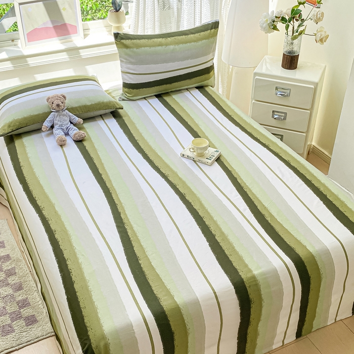 91家纺网 家纺一手货源 找家纺 黑马家居 2025新款全棉纯棉印花单床单床单单件 罗马假日