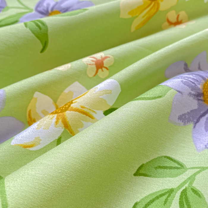 91家纺网 家纺一手货源 找家纺 黑马家居 2025新款全棉纯棉印花单床单床单单件 绿野仙踪