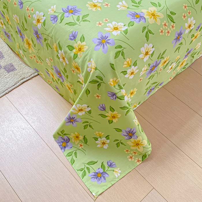 91家纺网 家纺一手货源 找家纺 黑马家居 2025新款全棉纯棉印花单床单床单单件 绿野仙踪