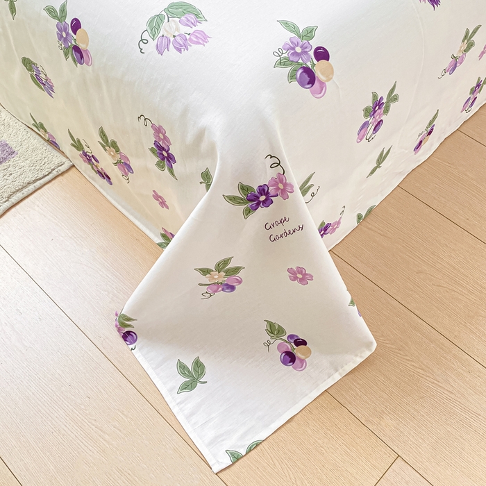 91家纺网 家纺一手货源 找家纺 黑马家居 2025新款全棉纯棉印花单床单床单单件 夏黑