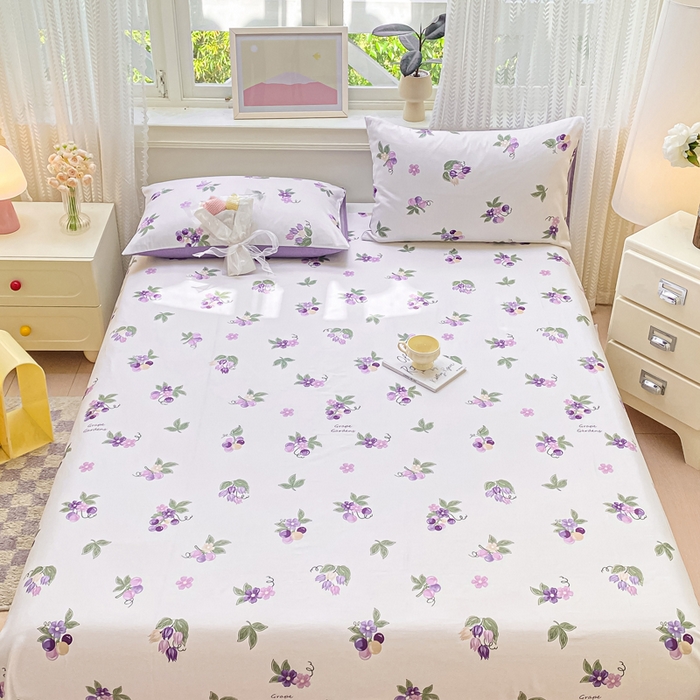 91家纺网 家纺一手货源 找家纺 黑马家居 2025新款全棉纯棉印花单床单床单单件 夏黑