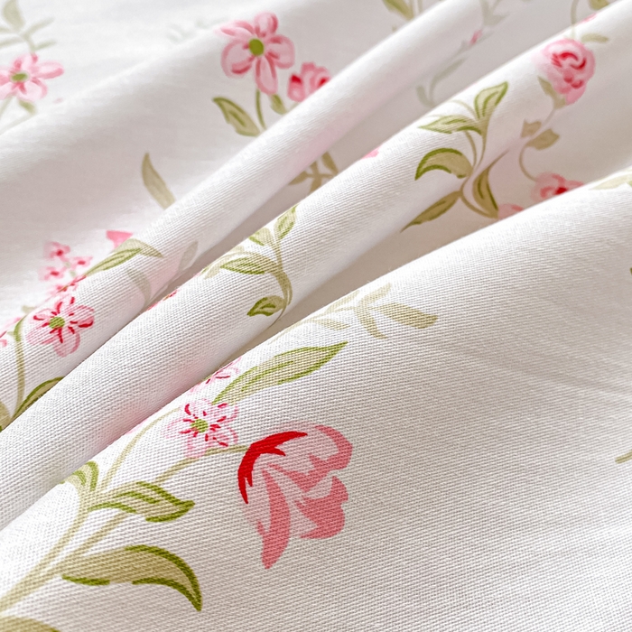 91家纺网 家纺一手货源 找家纺 黑马家居 2025新款全棉纯棉印花单床笠床笠单件 花穗