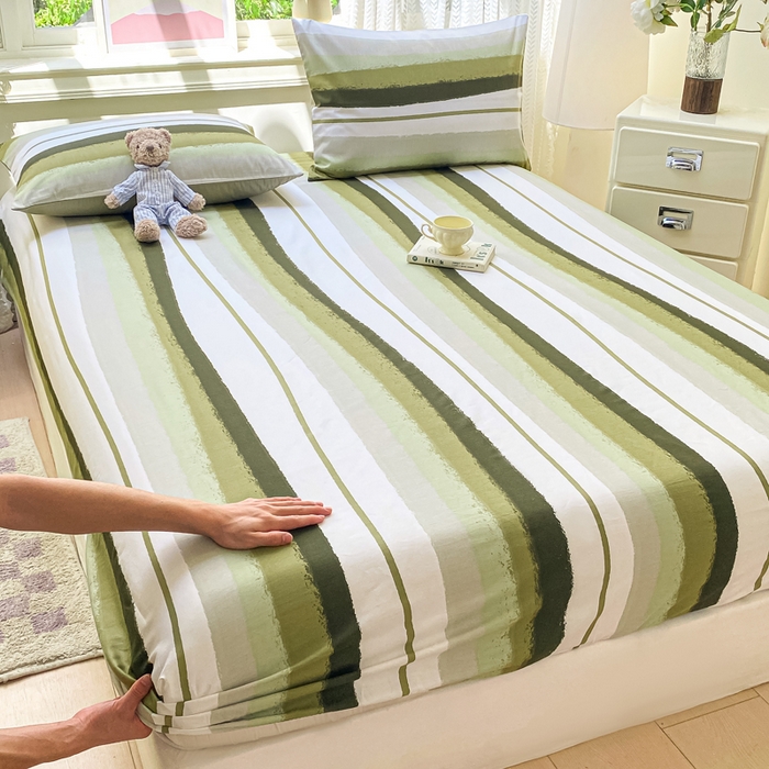 黑马家居 2025新款全棉纯棉印花单床笠床笠单件 罗马假日