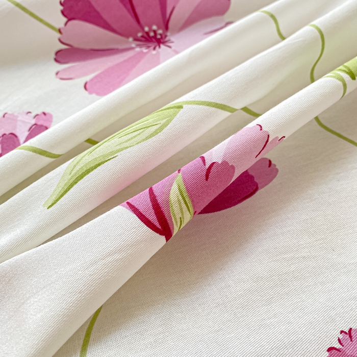 91家纺网 家纺一手货源 找家纺 黑马家居 2025新款全棉纯棉印花单床笠床笠单件 晚风轻漫