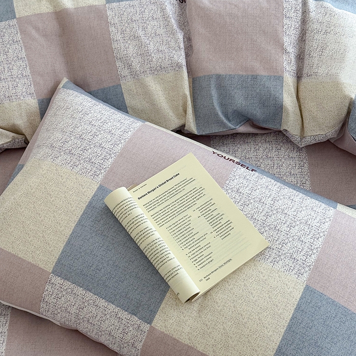 91家纺网 家纺一手货源 找家纺 天之爱2025新款全棉13372学生宿舍上下铺三件套多件套 罗兰