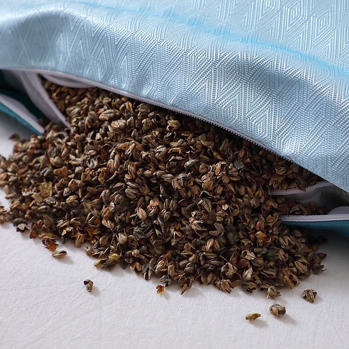 91家纺网 家纺一手货源 找家纺 （总）糖果枕芯2025新款冰丝荞麦枕芯A面冰丝B面全棉