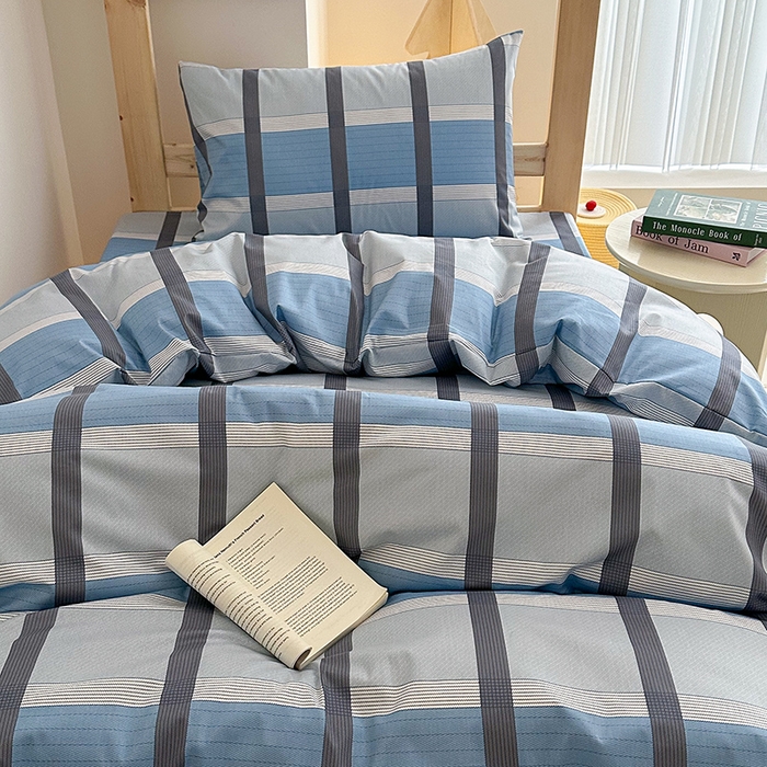 91家纺网 家纺一手货源 找家纺 天之爱2025新款全棉13372学生宿舍上下铺三件套多件套 奥菲