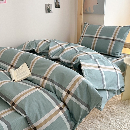 天之爱2025新款全棉13372学生宿舍上下铺三件套多件套 术可