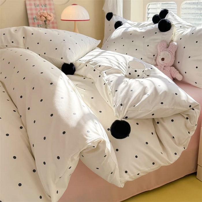 91家纺网 家纺一手货源 找家纺 （总）多品家纺 2025新款超柔水洗棉奶油系毛球款单被套,波点海盐白,波点海盐粉,波点海盐蓝,波点海盐紫,洛熙,梦幻甜心,卿本佳人,月光恋语