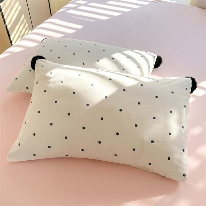 91家纺网 家纺一手货源 找家纺 （总）多品家纺 2025新款超柔水洗棉奶油系毛球款单被套