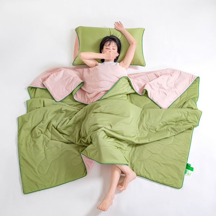 （总）咏绒家纺工厂店 2025新款（礼盒装）A类氨纶凉感丝西瓜大豆空调被夏被