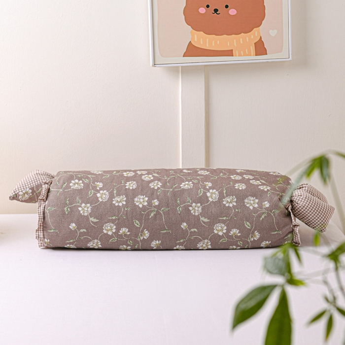 91家纺网 家纺一手货源 找家纺 （总）卓昌枕芯 2025新款全棉双层纱荞麦枕枕头枕芯卡通儿童学生成人护颈枕-田园兔