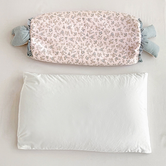 91家纺网 家纺一手货源 找家纺 卓昌枕芯 2025新款全棉双层纱荞麦枕枕头枕芯卡通儿童学生成人护颈枕-田园兔 田园兔-伊朵粉 图片款/对